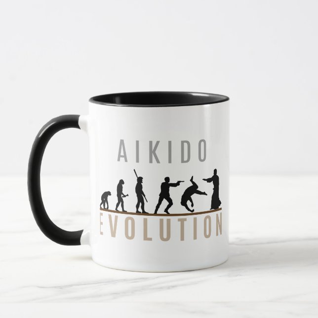 Aikido Evolution Mug (Left)