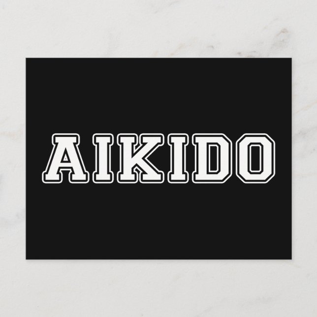 Aikido Postcard (Front)