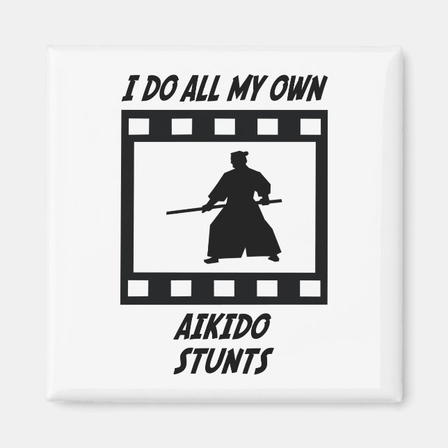 Aikido Stunts Magnet (Front)