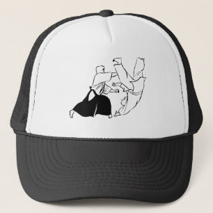Aikido techniques trucker hat