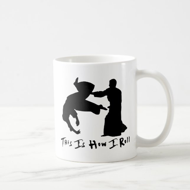 Aikido This Is How I Roll Coffee Mug (Right)
