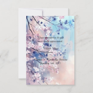 Aiko Customizable Flat Thank You Cards