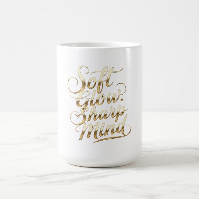 AiKo Script™ Glow Coffee Mug (Center)