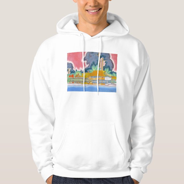 "Aile du nez Wai, sweat - shirt à capuche de (Devant)