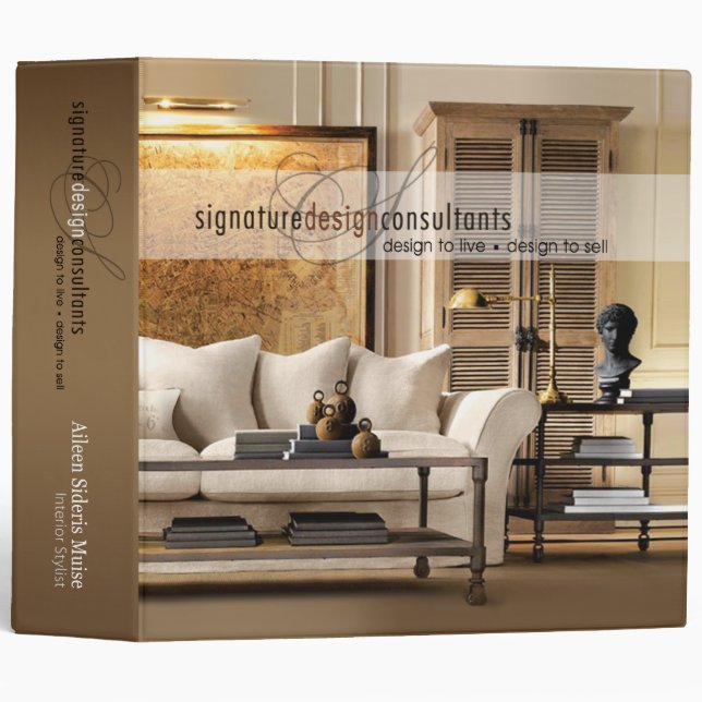 Aileen Custom Avery Binder (Front/Spine)