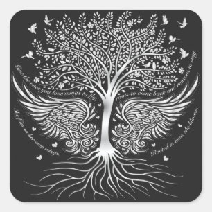 Ailes à voler ensemble de 20 Stickers