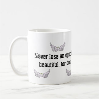 Ailes anges personnalisables tasse de café