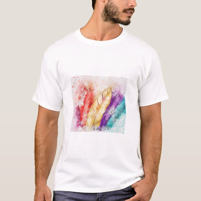 AILES MULTICOULEUR TSHIRT (Devant)