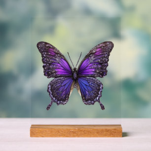 Ailes rides, Papillon pourpre