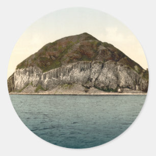 Ailsa Craig, Firth of Clyde, Scotland Classic Round Sticker