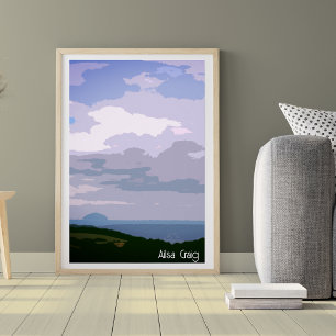 Ailsa Craig  Poster