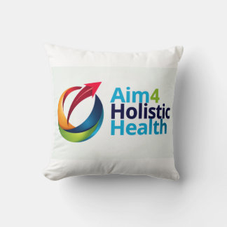 Aim 4 Holistic Health Throw Pillow