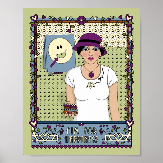 Aim For Happiness_A_8x10 Poster (Front)