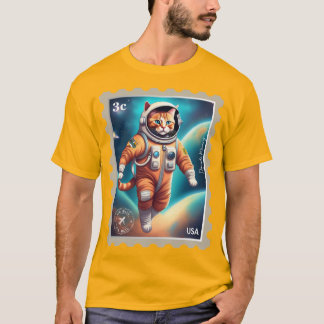Aim for the moon kitty astronaut T-Shirt