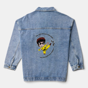 Aim High Motivational Denim Jacket