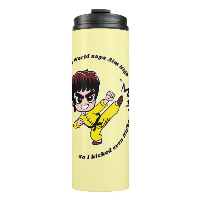 Aim High Motivational Thermal Tumbler (Front)