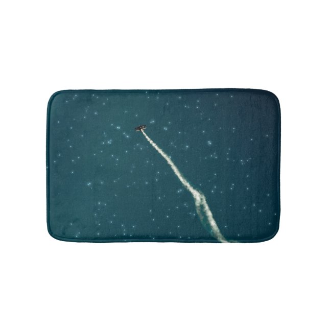 Aim towards stars bath mat (Front)