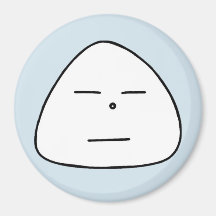 おにぎり顔（ブルー8）