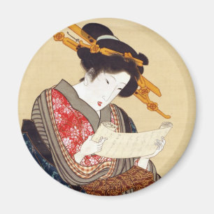 Aimant 女, 国 Femme 貞, Kunisada, Ukiyo-e
