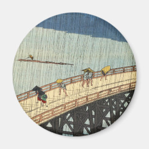 Aimant 突 然 の 雨, 広 Pluie Soudaine, Hiroshige