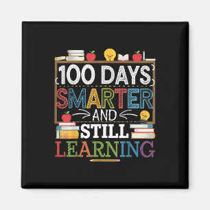 Aimant 100 Jours Couleurs Plus Intelligentes Et Apprentis
