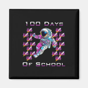 Aimant 100 jours d'astronautes scolaires et de l'espace R
