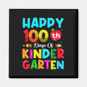 Aimant 100 Jours De Maternelle 100E Jour D'École