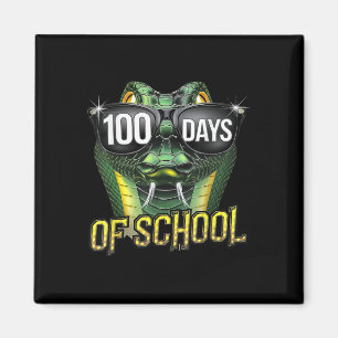 Aimant 100 Jours De Serpent D'École Garçons Étudiants Fil