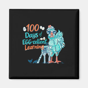 Aimant 100 Jours Enseignant Extra Intelligent Enfants 100