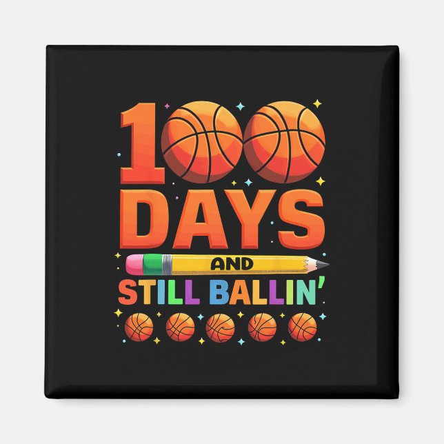 Aimant 100 Jours Et Toujours Bylling Sketll (Devant)