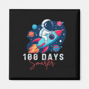 Aimant 100 jours Smarter Space Astronaut 100th Day School