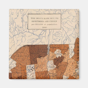 Aimant 105 Diphtérie, groupe NY, New England