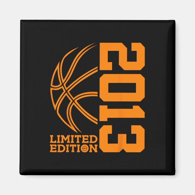 Aimant 10e ANNIVERSAIRE BASKETBALL LIMITED EDITION 2013 (Devant)