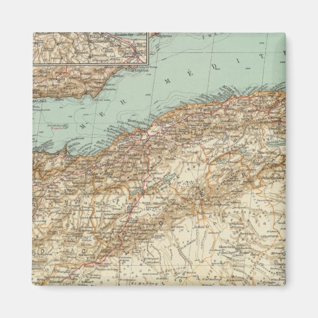 Aimant 112 Maroc, Algérie, Tunisie (Devant)