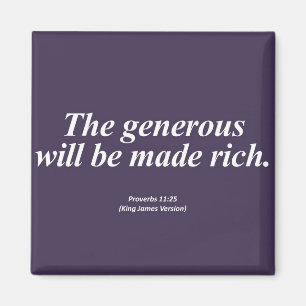 Aimant 11h25 Abbrev de proverbes d'abondance