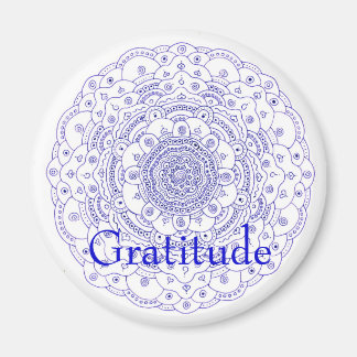 Aimant 11Mandala 6, Gratitude
