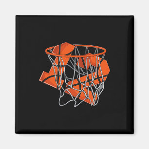 Aimant 12e anniversaire Basketball enfants