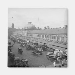 Aimant 1904 de Boston du marché de Quincy