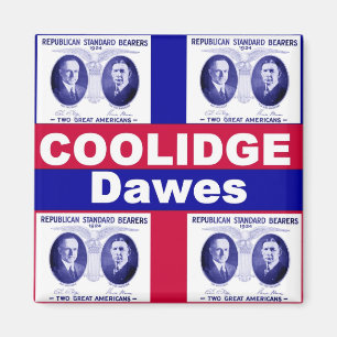 Aimant 1924 de Coolidge-Dawes