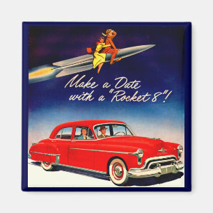 Aimant 1950 Faire une date avec Rocket 8