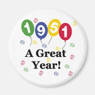 Aimant 1951 un anniversaire de grande année