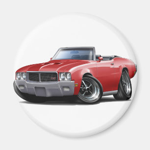 Aimant 1970-72 Buick GS Red Convertible