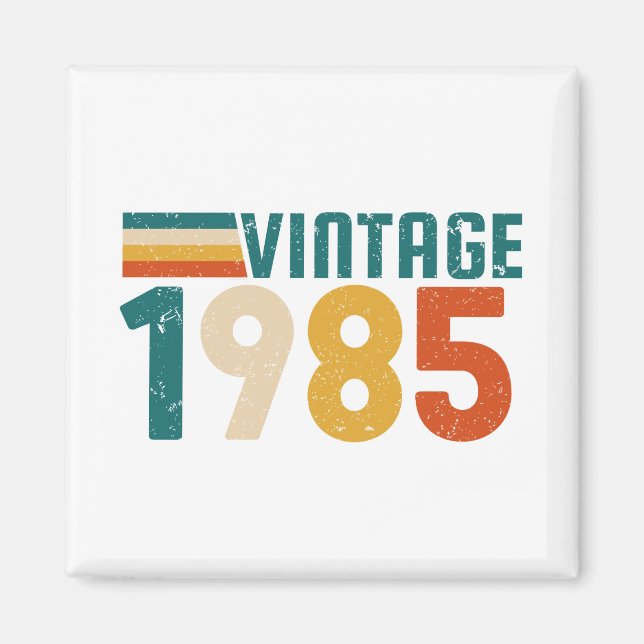 Aimant 1985 vintage (Devant)