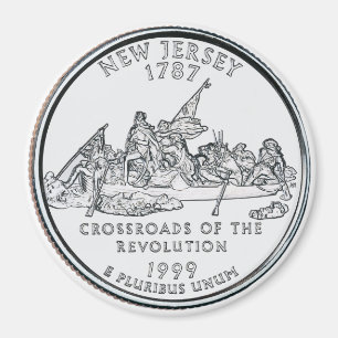 Aimant 1999 de quart d'état de New Jersey
