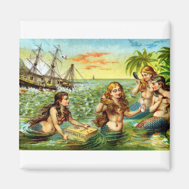 Aimant 19e C. Mermaids (Devant)