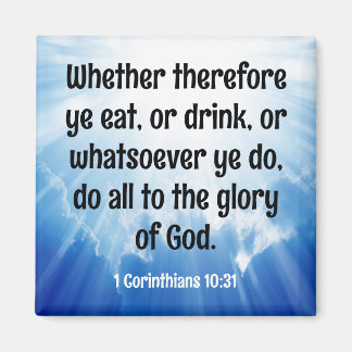 Aimant 1 Corinthiens 10:31