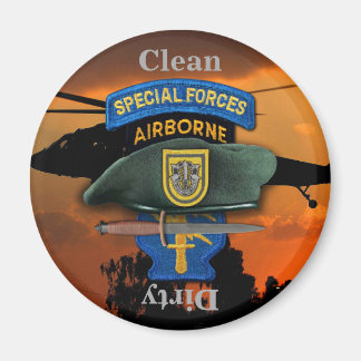 Aimant 1er Groupe des forces spéciales Berets verts Vis S