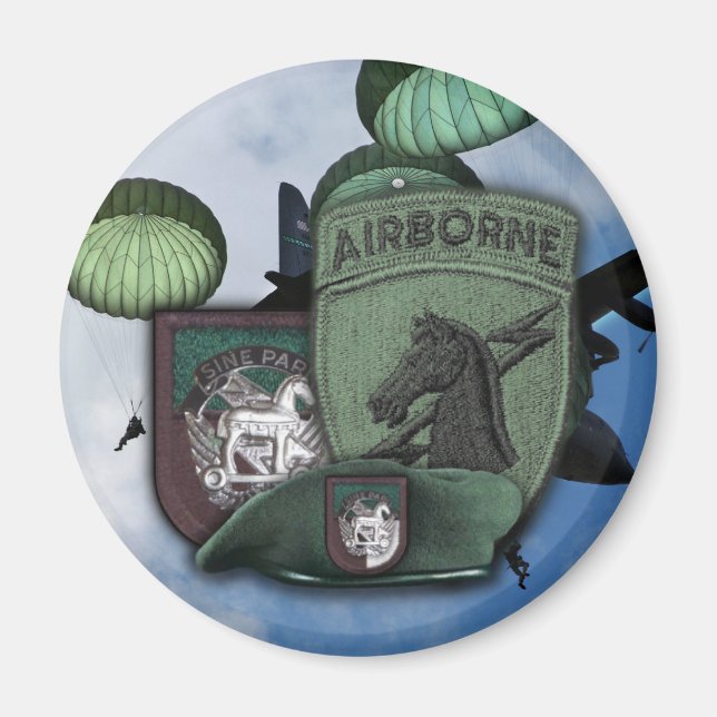 Aimant 1re commande opérations spéciales socom soc patch  (Devant)