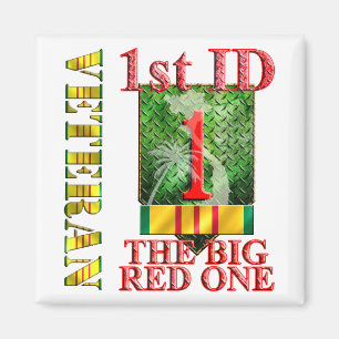 Aimant 1re Division d'infanterie Viêt Nam Vétérinaire