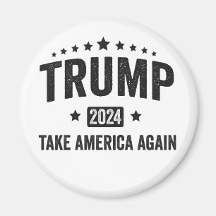 Aimant 2024 Trump reprend l'Amérique patriotique américai